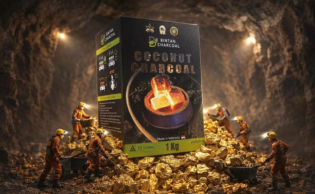 Bintan Charcoal, best briquette coconut charcoal
