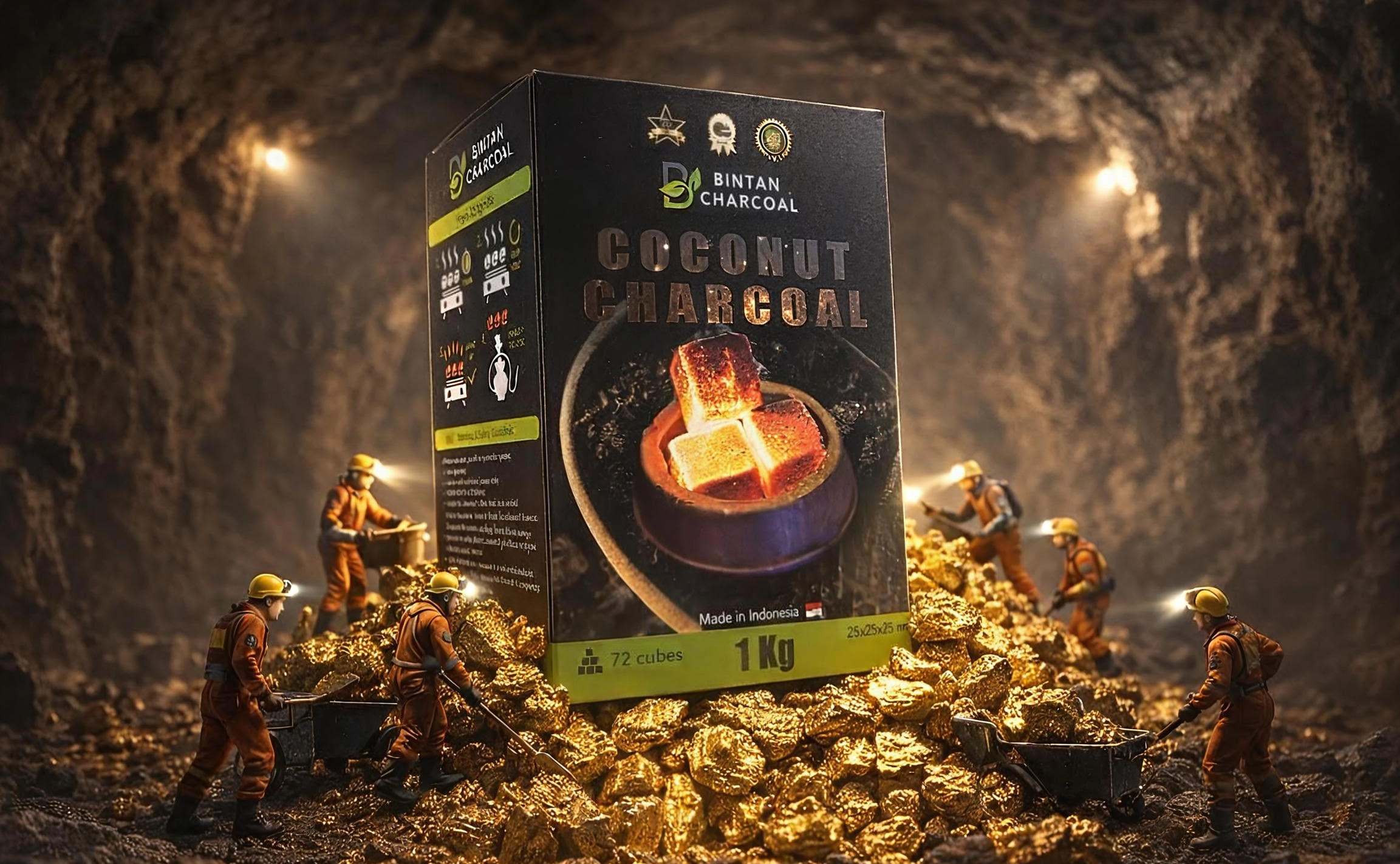 Bintan Charcoal, best briquette coconut charcoal