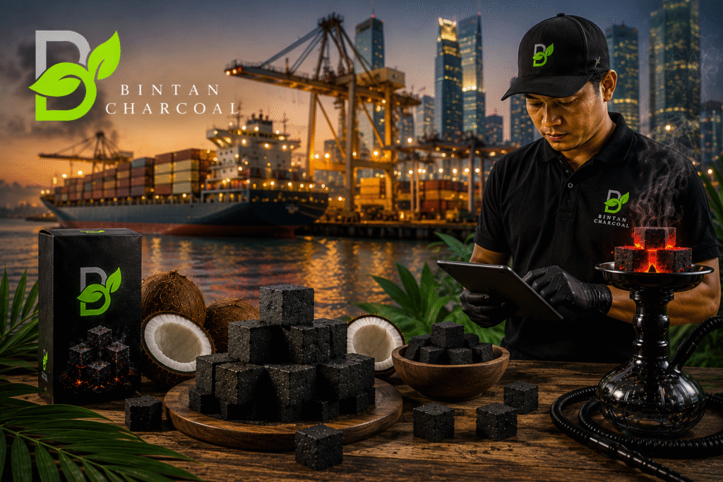 popular size charcoal briquette for shisha