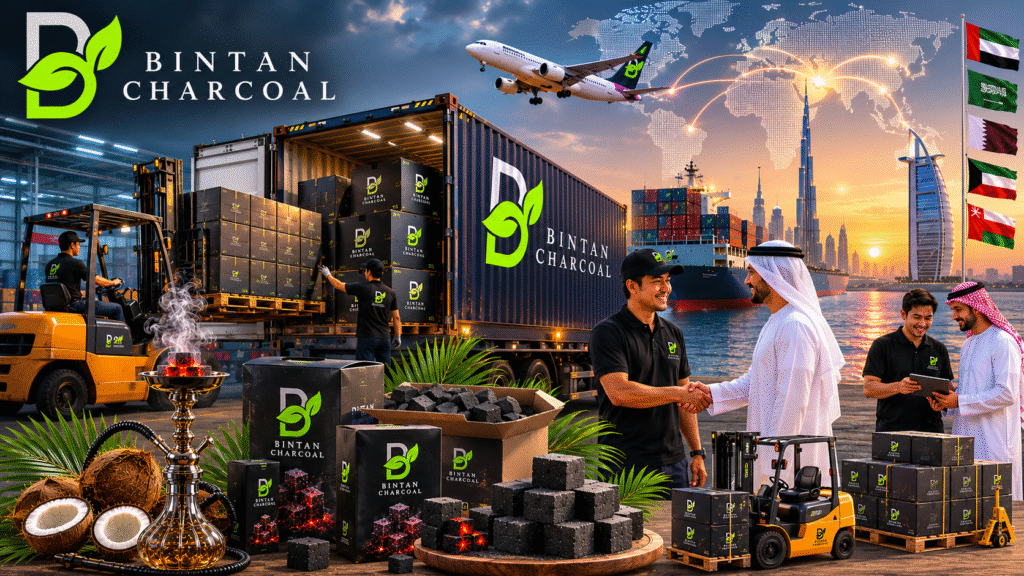 ship your charcoal with bintan charcoal