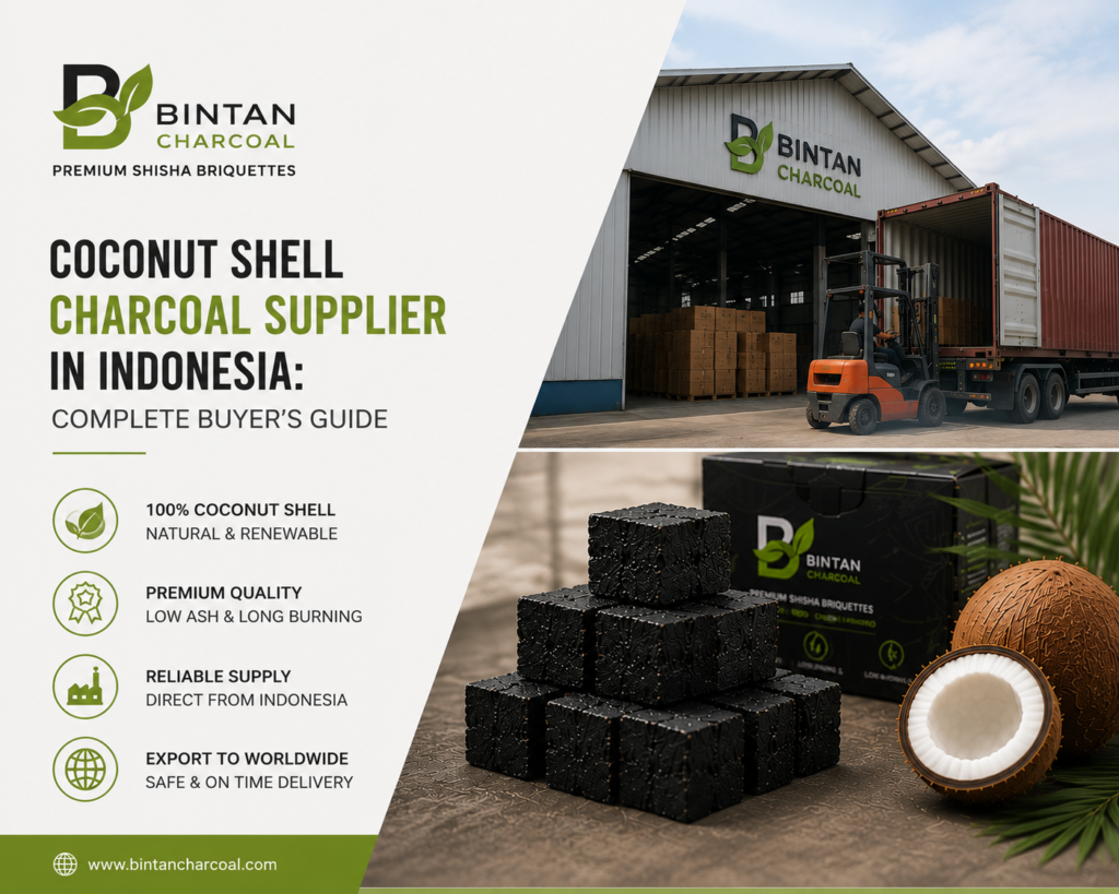 Coconut Shell Charcoal Supplier in Indonesia: Buyer's Guide