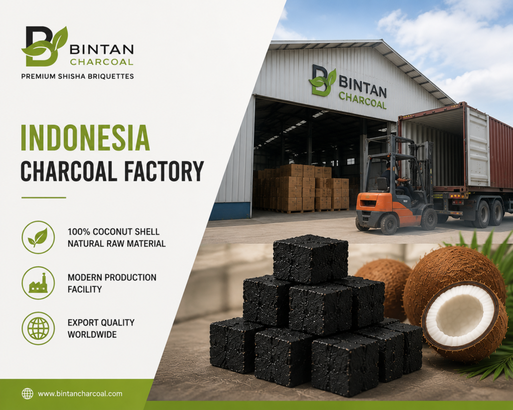 Indonesia Charcoal Factory | Premium Shisha Charcoal Manufacturer