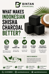 What Makes Indonesian Shisha Charcoal Better?