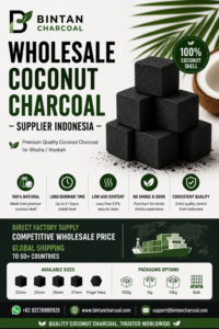Wholesale Coconut Charcoal Supplier Indonesia