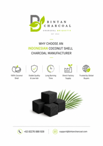 Why Choose an Indonesian Coconut Shell Charcoal Manufacturer?